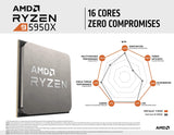 llAMD Ryzen 9 5950X 16-core, 32